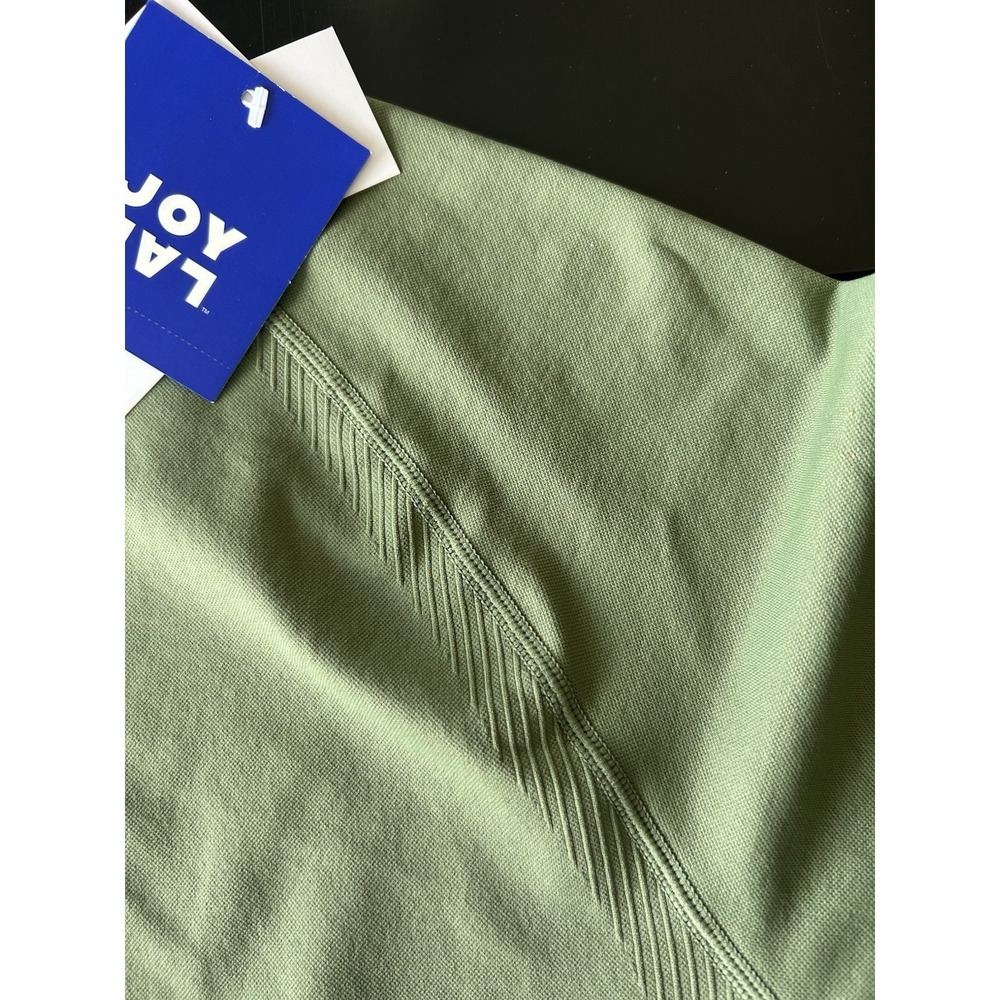 New JoyLab Green Seamless Fitted Full Zip Jacket Joy Lab, Fits Small Stretch - Picture 7 of 16